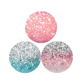 Collapsible Phone Bracket 360°Rotary Grips s for Phones & Tablets(3 Pack) -Stars Shining dots