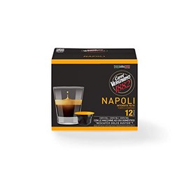 Caffè Vergnano 1882 - Coffee Capsules Compatible With Nescafé Dolce Gusto, Napoli - 1 Pack Of 12 Capsules