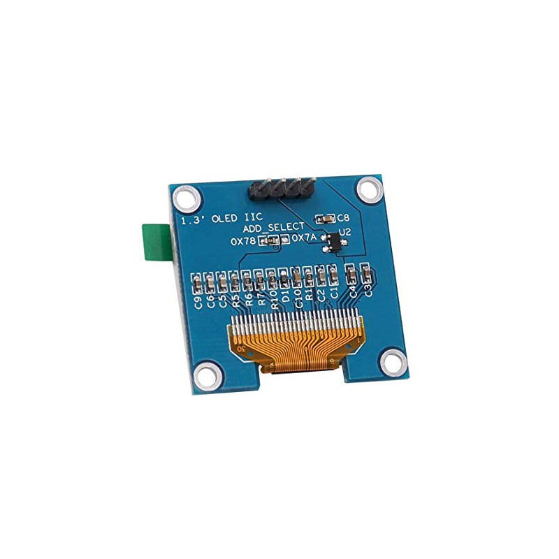 Hailege 1.3" SSH1106 IIC I2C OLED LCD Display 128x64 OLED