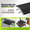 2-Piece Bridge Threshold Ramps for Doorways, 12x17 in, 1.6 in