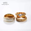 TWO RINGS His Hers Wedding Ring Sets Couples Rings Women's
