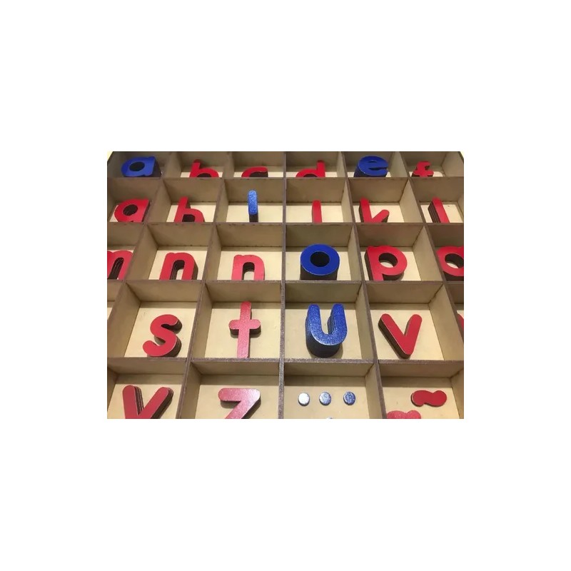 Alfabeto Móvil Montessori Letras