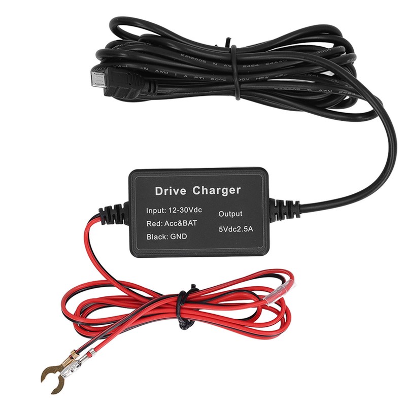 Dash Cam Hardwire Kit High Security 24h Surveillance for Mirror