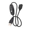 USB5V Thermostat Extension Cord Male in Female Out Flexible PVC