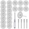 20 pcs Diamond Cutting Wheel Cut Off Discs for Rotary