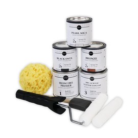 Giani Granite Countertop Paint Kit 2.0-100% Acrylic (Bombay Black)