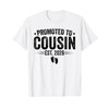 Promoted to Cousin est. 2026 Baby Announcement for Cousin T-Shirt
