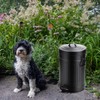 Umtiti Dog Poop Trash Can with Lid for Outdoors，12-Liter Trash