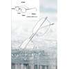 $ole only Rimless Lightweight Fashion Glasses, Retro, Glasses Case Included,