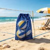 Daxiangsheng Swim Kit Bag Drawstring Mesh Sports Extra Large, Blue,
