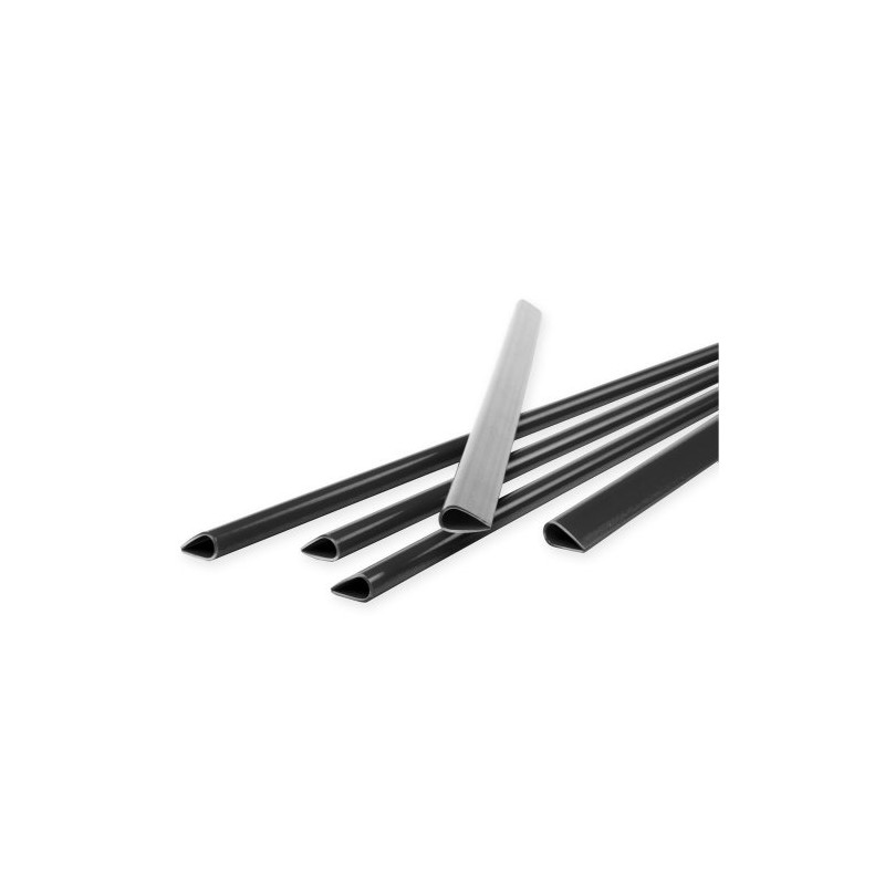 PAVO A4 6mm Slide Binders - Black (Pack of 100)