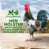 Hen Holster Bird Diaper, Wrap Around - for Hens, Roosters,