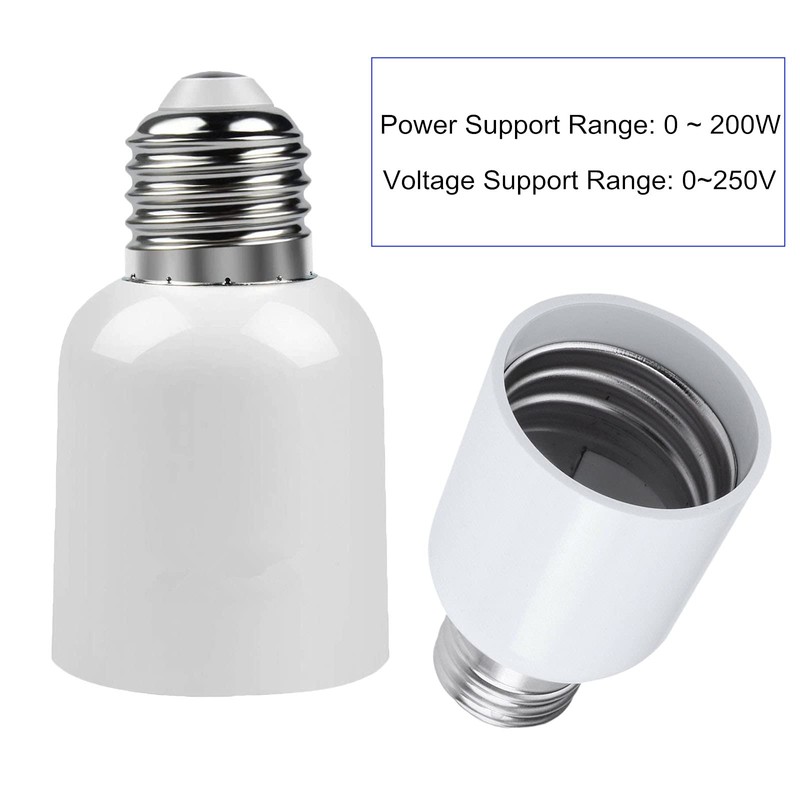 10 Pack Medium Base E26 to E39 Mogul Socket Adapter