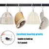 Openable Curtain Clips with Rings White 2Inch, Strong Metal Decorative