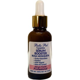 Serum BellaPiel Booster baba de caracol anti-arrugas anti-age hidrata intensamente rellena lineas expresion enriquecido con Aceite de rosa mosquera acido hialuronico todo tipo de piel 30ml