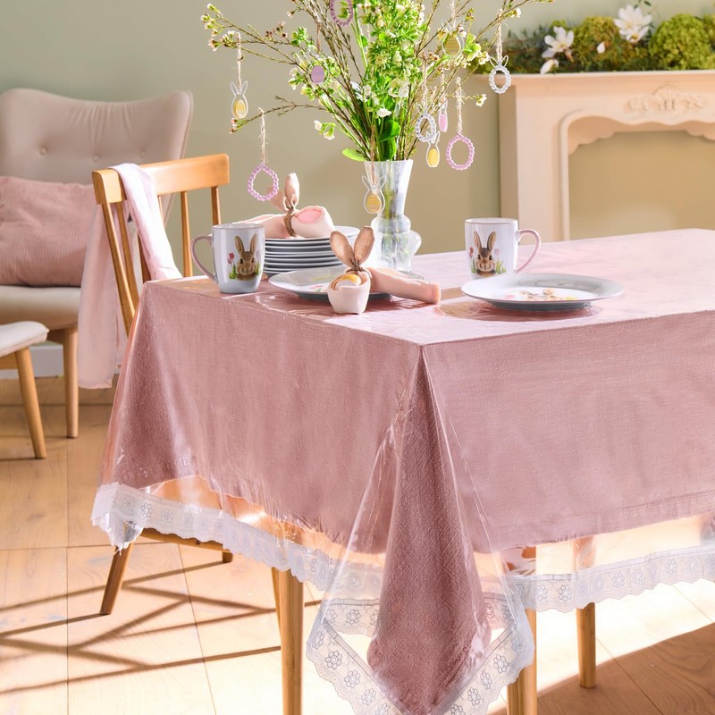 3 PAGEN® Transparent Tablecloth 130 x 160 cm - Tablecloth