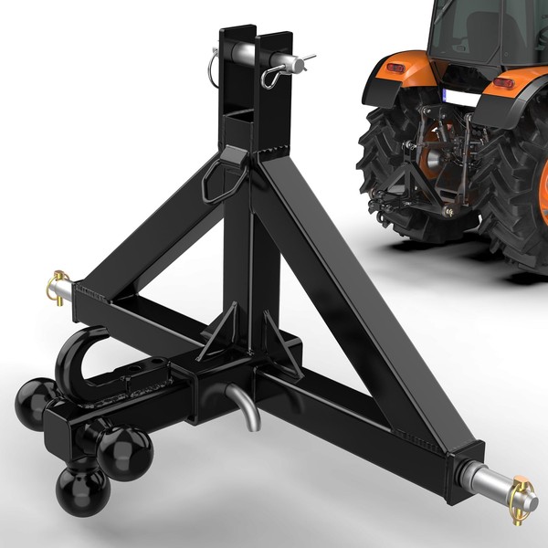 SUNSHINE FARMRE 3 Point 2" Trailer Hitch Receiver and Towing