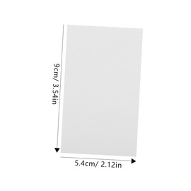 jojofuny 300pcs Blank Cards for DIY Word Cards for Daily Use for Vocabulary Recording and Message Writing Lightweight and Smooth Surface Accessory