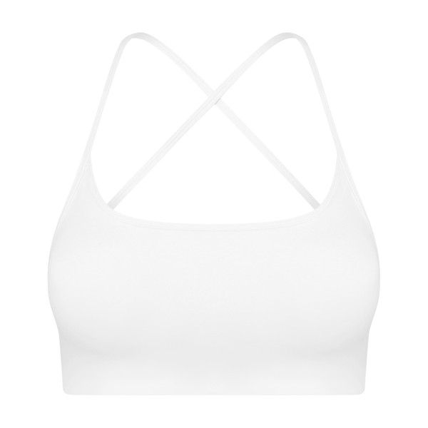 SIXIM Women's Workout Sports Bras Fitness Backless Padded Low Impact