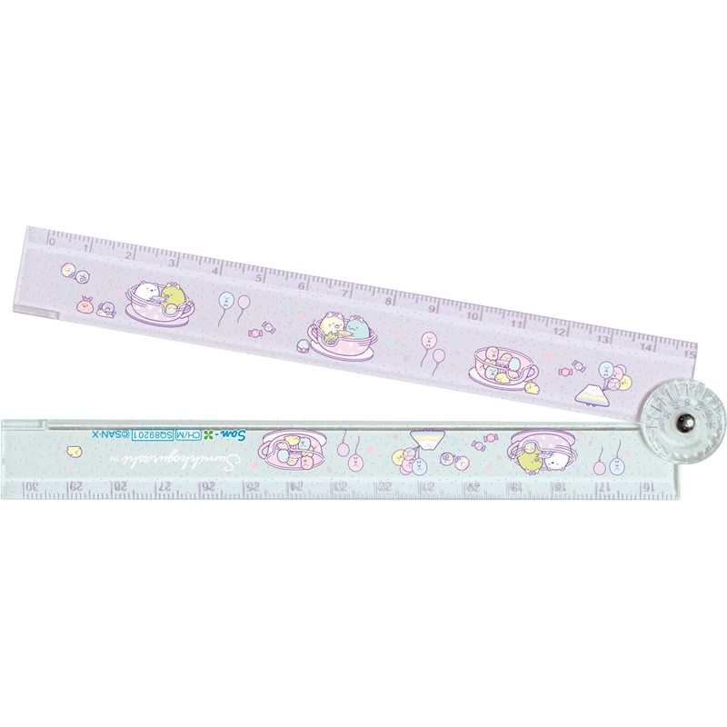 San-X SQ89201 CH/M Folding Ruler (S/G)