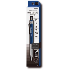Sunstar Stationery S9491031 Write Without Sharpening Hardness H Equivalent Metasil Sharp Metallic Blue