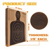 Highwild Paper Shooting Targets Silhouette Cardboard Targets for Shooting, Torso