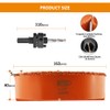 BGTEC 6-3/8" Recessed Light Carbide Grit Hole Saw for Cutting