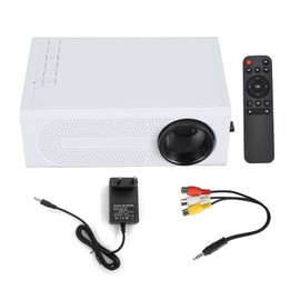 Small Projector 1920 X 1080P Full HD HiFi Sound Quality Portable Outdoor Movie Projector for Courtyard Travel Camping