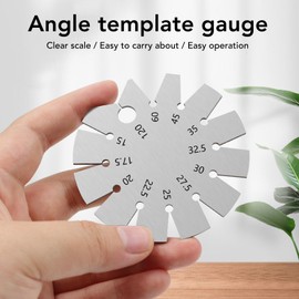 2pcs Bevel Stainless Steel Compact Multipurpose Ax Angle for Checking Measuring
