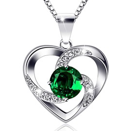 MŚ 1997 MENNICA ŚWIDNICKA 6 Colours Women's Necklace MV010 Silver 925 – Austrian Zircons – Unique Gifts for Women with Attractive Design Necklace Pendant with Chain Ideal Gift Idea, Sterling Silver,