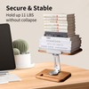 Book Stand for Reading, Mayhas Adjustable Book Holder with 360°