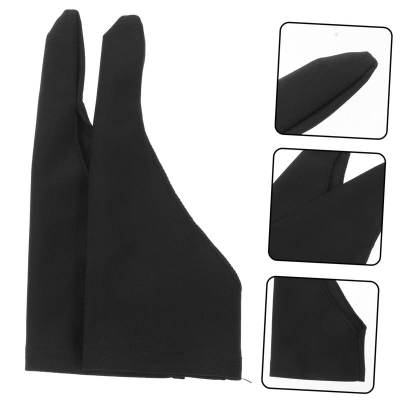 Zerodeko 4Pcs Thumb Guard Gloves Protective Finger Gloves for Painting