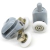 8 Pcs Top/Bottom Shower Door ROLLERS/Runners/Pulleys/Wheels bathroom Replacement Parts 22mm