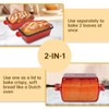 AILITOR 9x5 Enameled Cast Iron Loaf Pan with Lid -