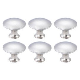 6 Pieces Vintage Cupboard Knobs Chic Drawer Knobs Kitchen Cabinet Handles 27mm Round Furniture Knobs