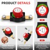Joinfworld Side Post Battery Disconnect Switch 12V-48V 275A Waterproof Marine