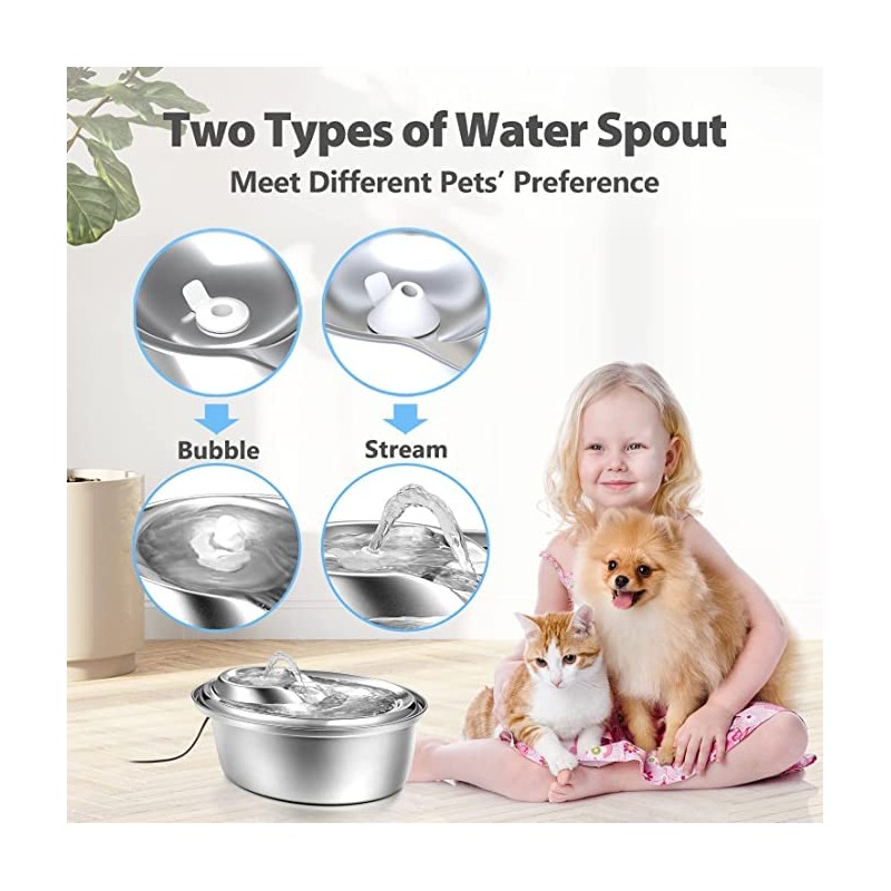 ORSDA Cat Water Fountain Parts Water Spouts Replacement for ORSDA