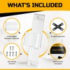TOUGHBOLT Sliding Door Lock – Double Deadbolt Security – Child