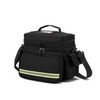 Small emergency bag shoulder cross type black home visit health care bag small