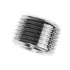Joywayus 2Pcs Stainless Steel Internal Hex Countersunk Thread Socket Pipe
