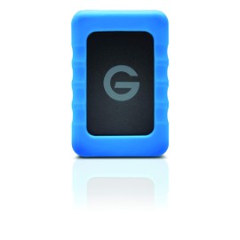 G-Technology G-Drive ev RaW 1TB Rugged, Lightweight, Black (0G04103)