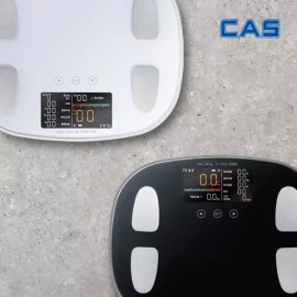 Cass 카스 스마트체중계 BFA-S9 체지방 대형한글화면 가정용체중계 [블랙] Cas Smart Scale BFA-S9 Body Fat Large Korean Screen Home Scale [Black]