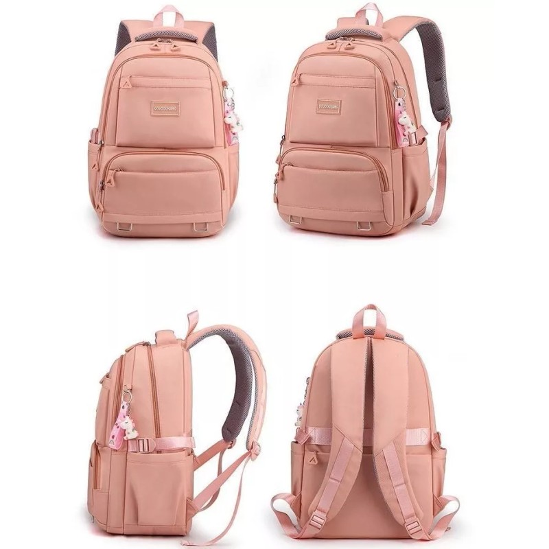 Pokachila Mochila Escolar Antirrobo Impermeable De Moda Para Niñas Segundarias