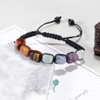 WULILONG 7 Chakra Crystal Bracelet Reiki Healing Crystal Gemstone Yoga