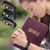 Jadive 20 Pieces WWJD Webbing Bracelets WWJD Bracelet Pack WWJD