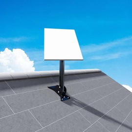 Adjustable Starlink Mini Mount, Beciety Starlink Mounting Kit, Starlink Mini Roof Mount, Starlink Pole Mount for Starlink Internet Kit Satellite, Compatible with Starlink Mini/Gen 2