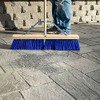Kraft Tool Rough Surface 24" Blue Poly Floor Broom