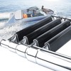 Marinebaby Heavy Duty Boat Telescopic 4 Step Ladder,Stainless Steel Swim