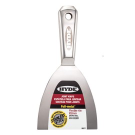 Hyde Drywall Knife Set, Paint Scraper Tool Set - Premium Full Metal 4'' 6'' & 8'' Joint Knife: Professional Grade, Ergonomic, Rust Resistant, Drywall Tools