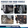 PIT66 Mud Flaps Splash Guards Mudguards Mudflaps, Compatible with 2005-2015